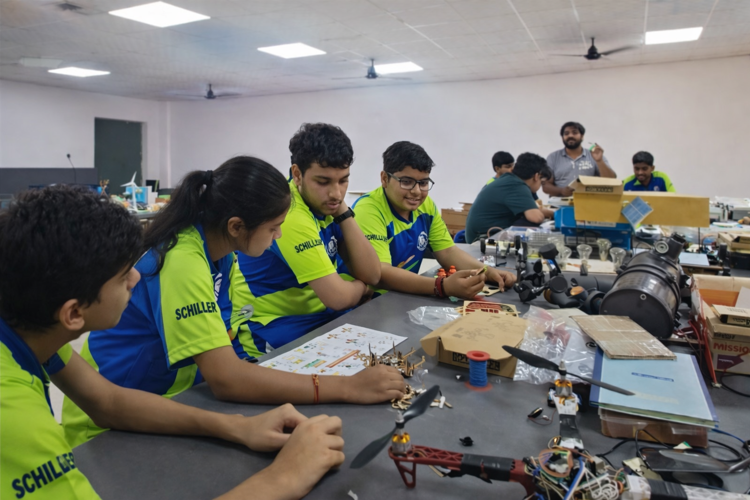 Schiller Research Club SRC | Space research robotics innovation | STEAM education | Schiller Institute