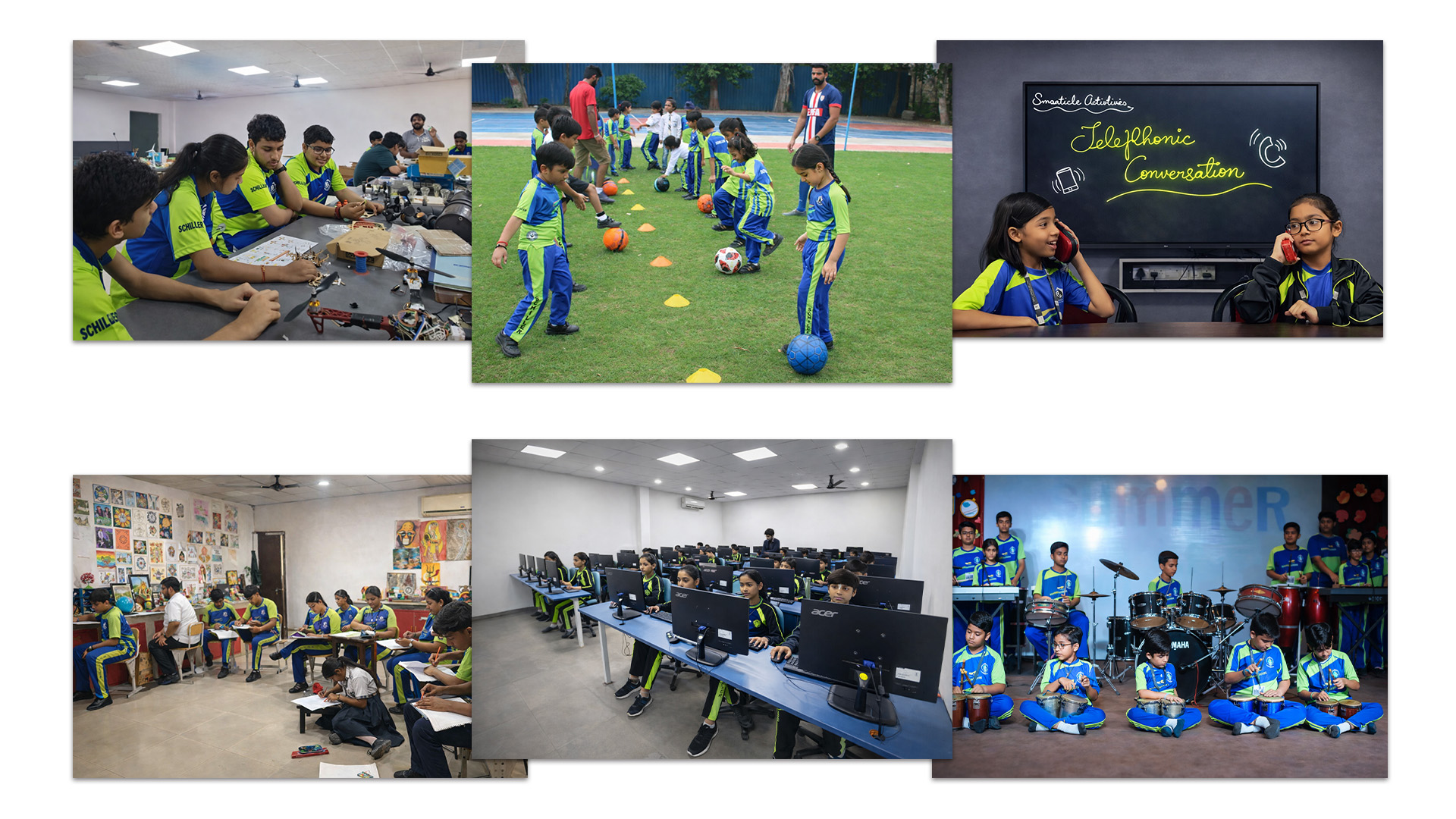 Holistic development with academics and activities at Schiller School